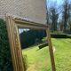 Miroir ancien doré 159x104cm