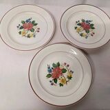 Set of 3 Villeroy and Boch Vintage Dessert Plates