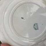 6 Flat plates iron earth by Bertrand Bordeaux / model Anémones