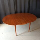 Vintage round extendable table