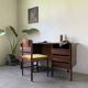 Bureau et sa chaise scandinave palissandre