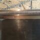 Silver metal service tray 80s