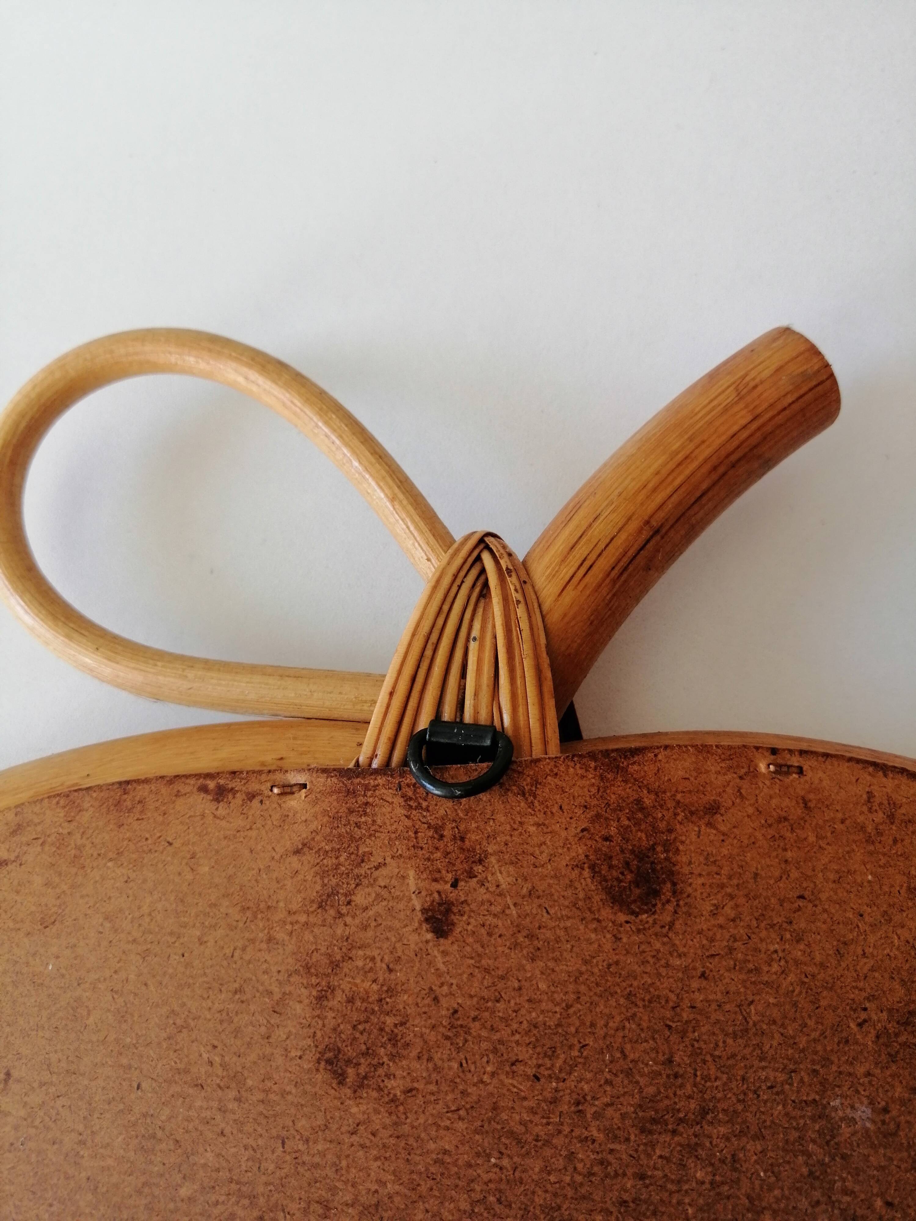 Vintage apple mirror