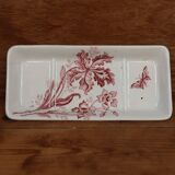 Terre de Fer Saint Amand pocket emptier/comb holder 'Orchids' model