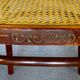 Fauteuil Thonet N°221 , incrustations " bronze " 1905 cannage parfait