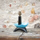 Tripod ceramic table lamp, bedside lamp, accent lamp