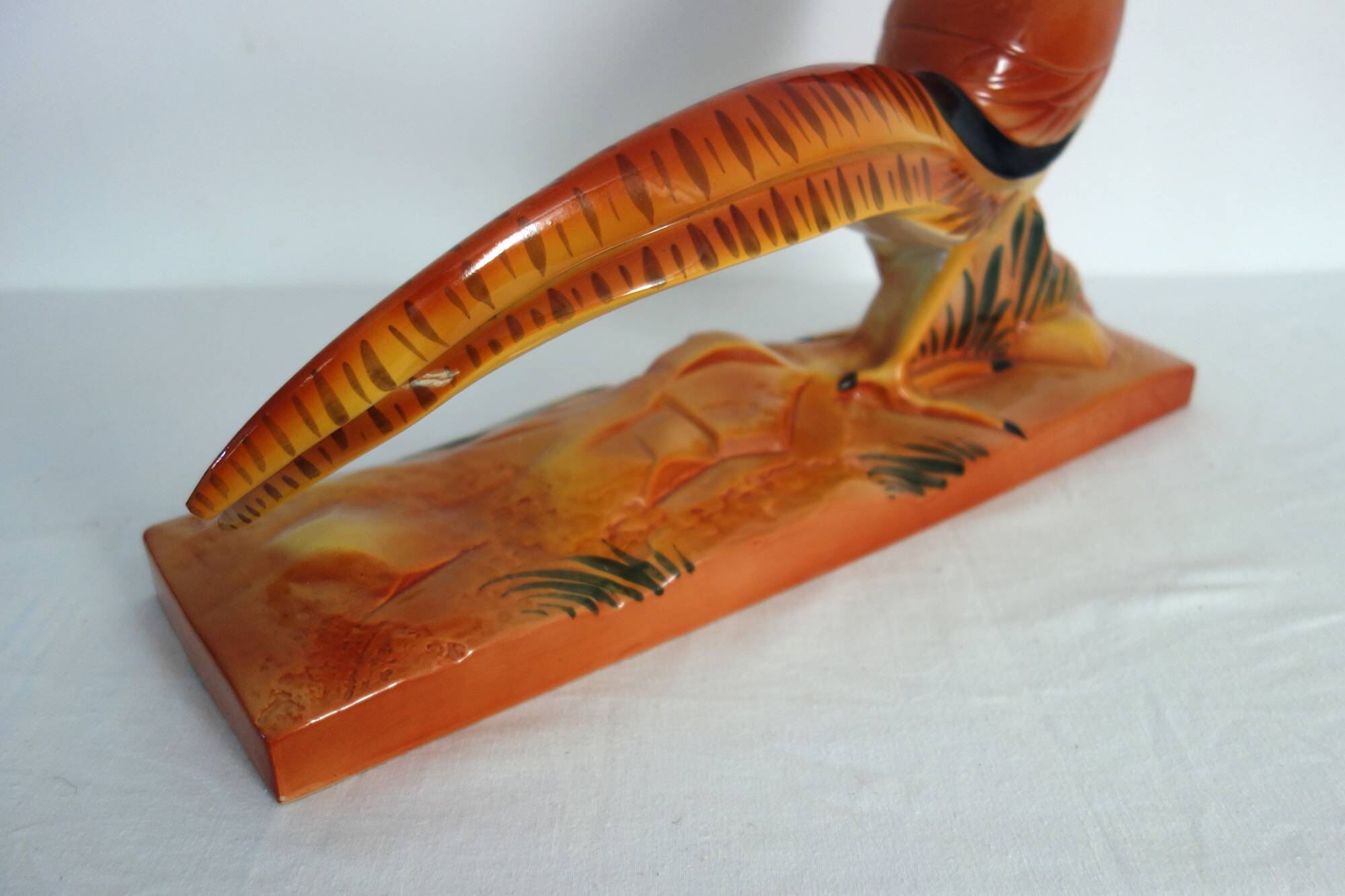 King pheasant by Lemanceau (Saint Clément) circa 1930