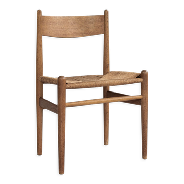 Chaise danoise Midcentury CH36 en chêne par Hans Wegner pour Carl Hansen & Søn