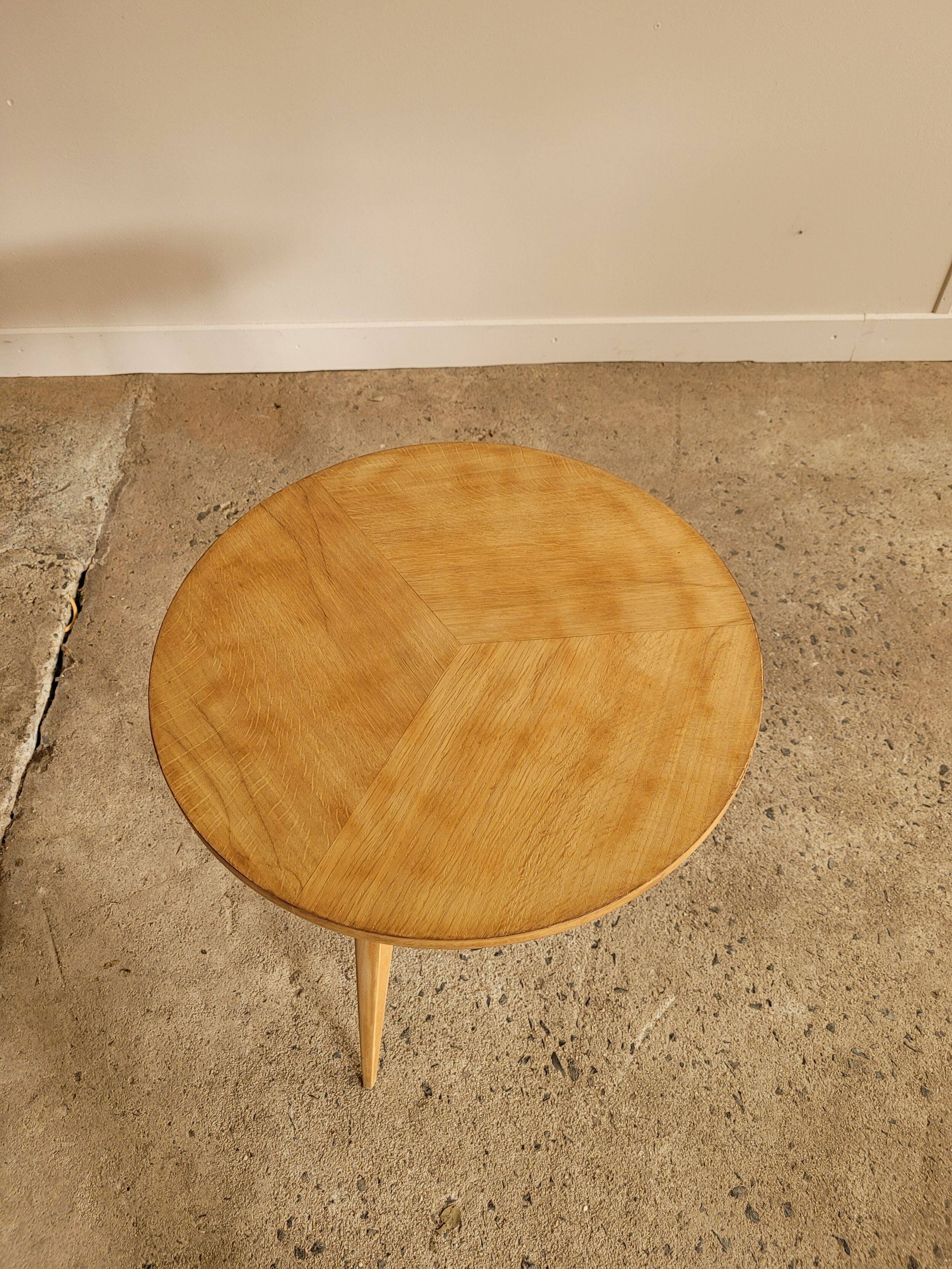 Vintage tripod coffee table