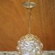 Bubbled glass suspension, glass ceiling lamp, lighting, interior decoration