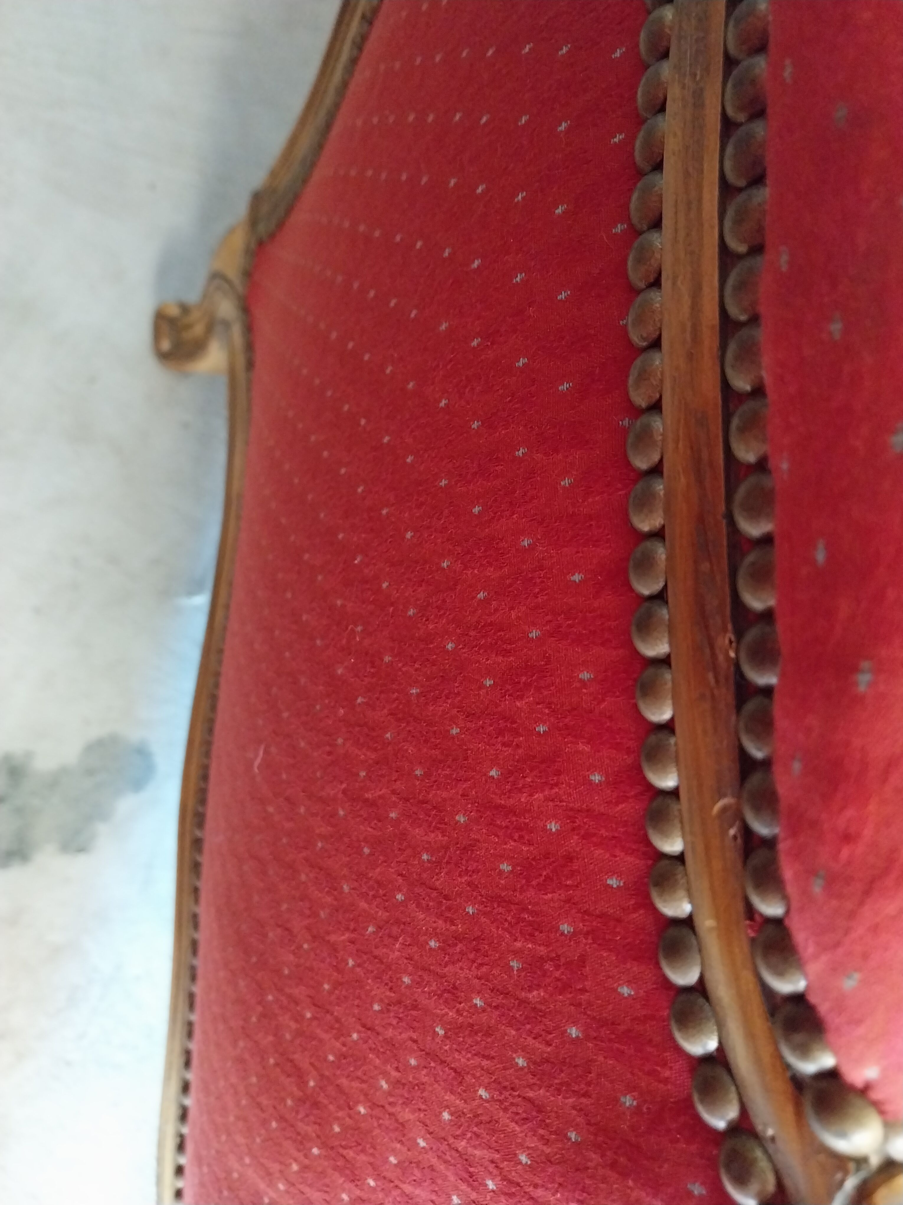 Bergères armchairs