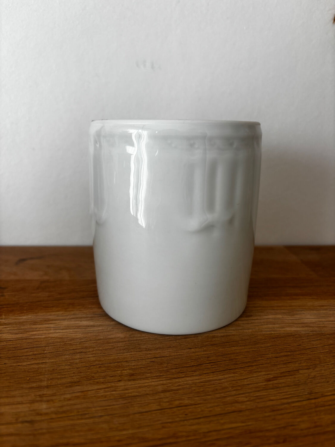 White water butter dish