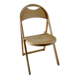Folding wooden chair model No 24 OTK, around 1960