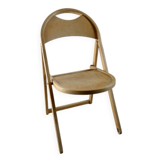 Folding wooden chair model No 24 OTK, around 1960