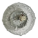 Molded glass wall / ceiling light