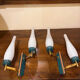 Pair of Stilnovo wall sconces