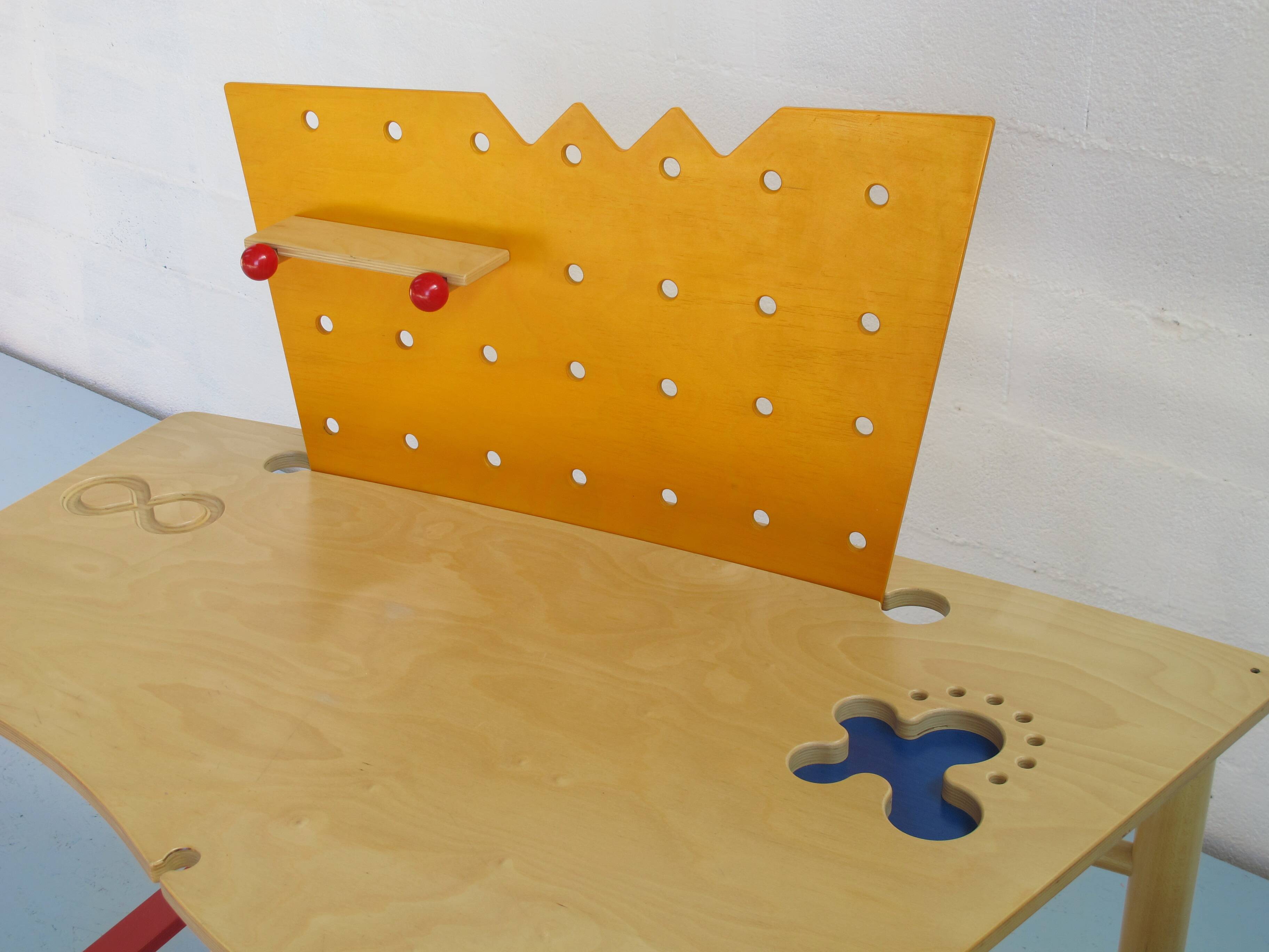 Bureau enfant évolutif Haba esprit 80's