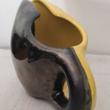 Ceramic pitcher signed Gaby Vallauris