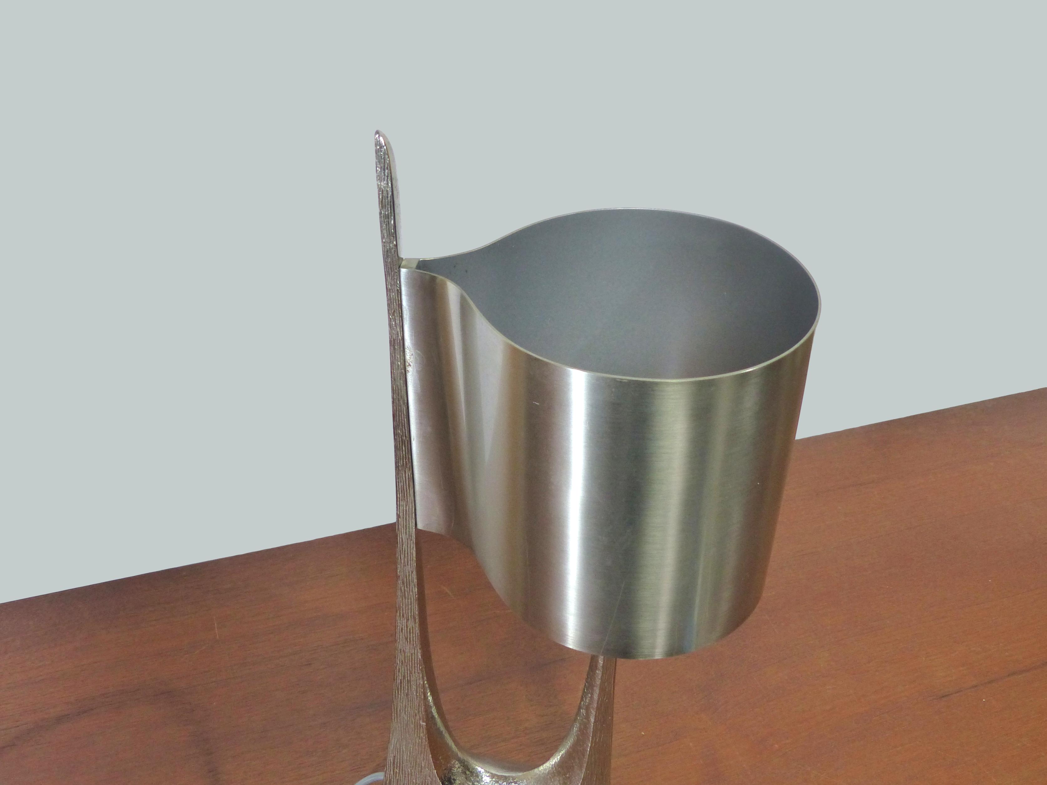 Lamp model "Jonc", design Jacques Charles 1970