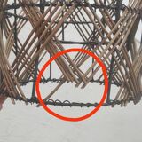 Rattan pendant light