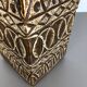 Fat lava pottery floor vase, Bodo Mans Bay Ceramics, Germany, 1970s