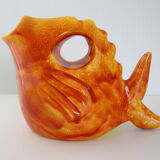 Vintage fish vase 1950