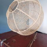 Raffia hangin glamp