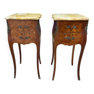 Pair of Louis XV bedside tables