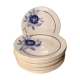 Suite of 12 plates dessert St Amand