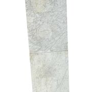 Double cast iron and marble bistro table signed Rieux Lyon 1900