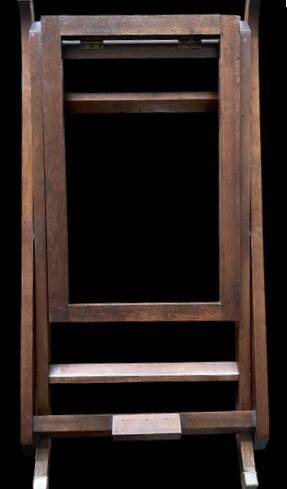 Table basse de marine "Buttler" XIXe