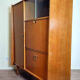 Vintage secretary cabinet from the 60s in teak
