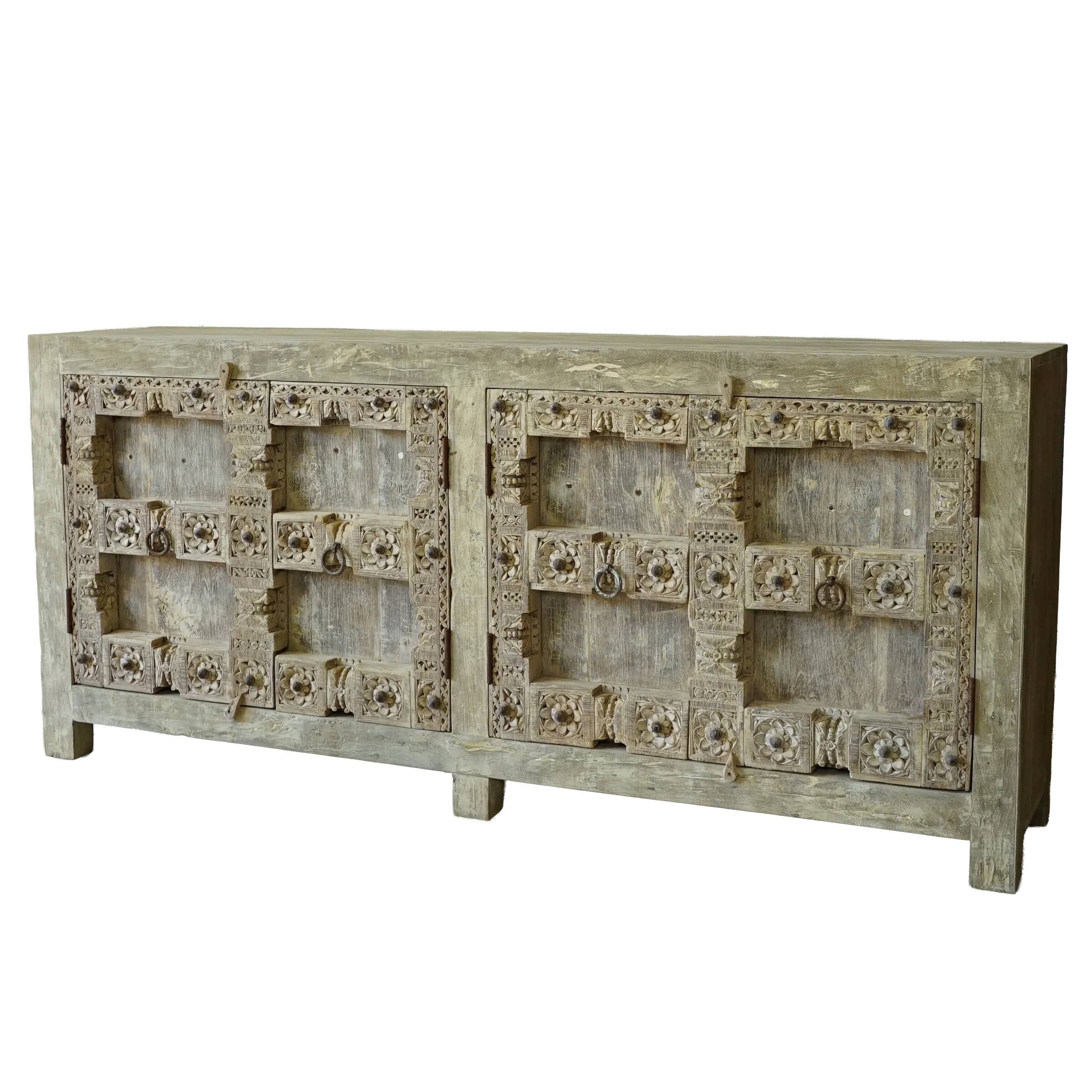 Ashta - Buffet indien sculpté n°5