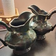 Pair of Art Deco jugs • Thulin Faience Factory (Belgium)