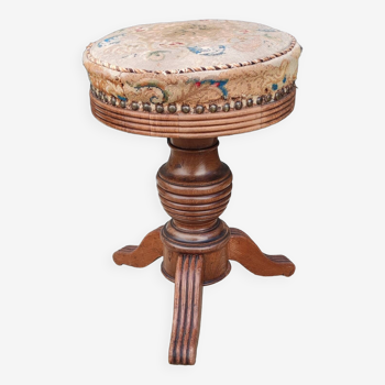 Old piano stool