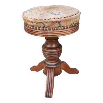 Ancien tabouret de piano