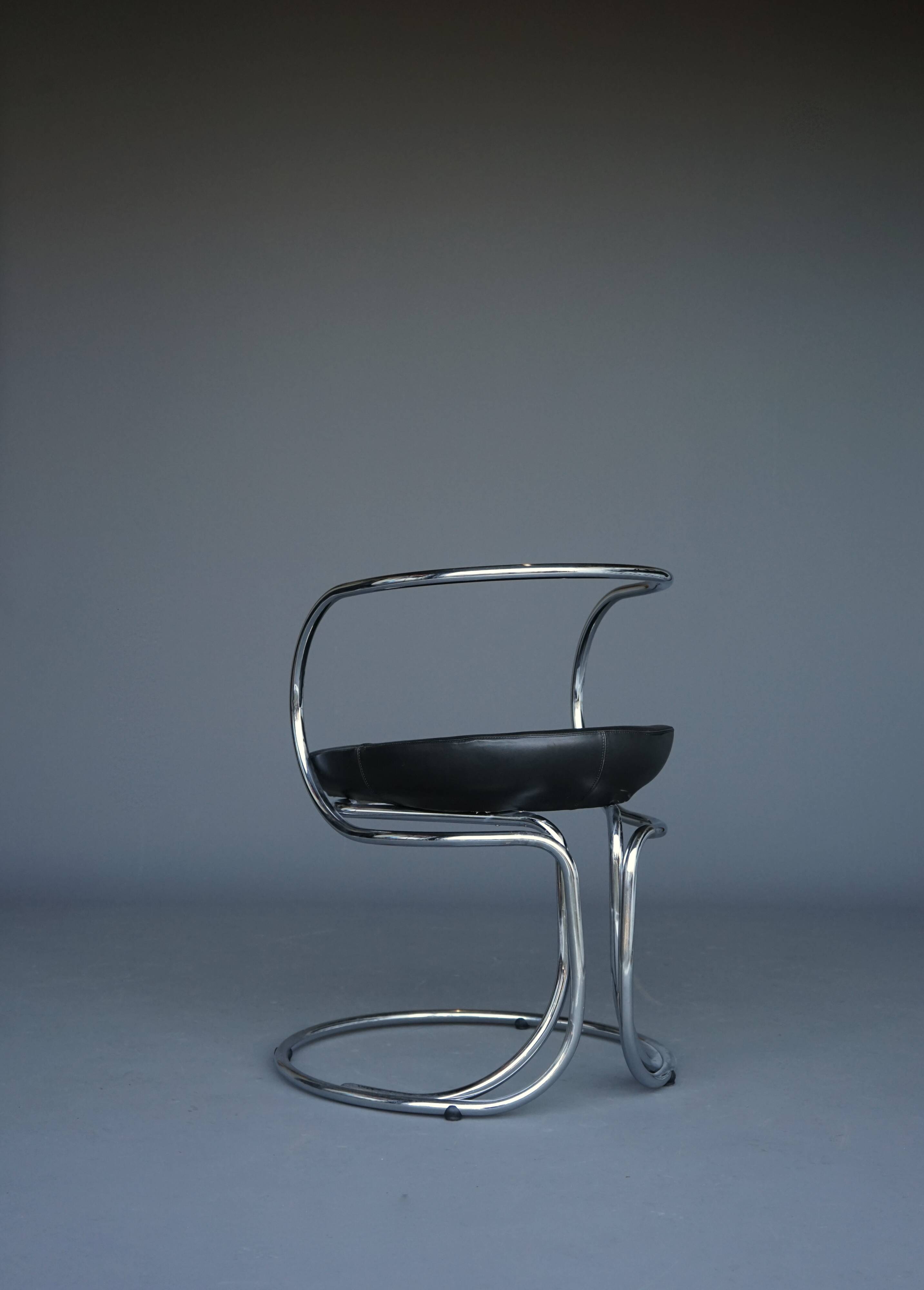 Rare Tatlin chair by Vladimir Tatlin for Nikol Italy, 1970s