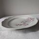 Plat en porcelaine. Création A.Deshoulières