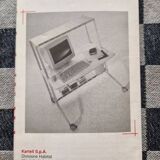 Alberto Meda and Paolo Rizzatto for Kartell desk