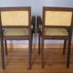 Paire de fauteuils Bridge années 50