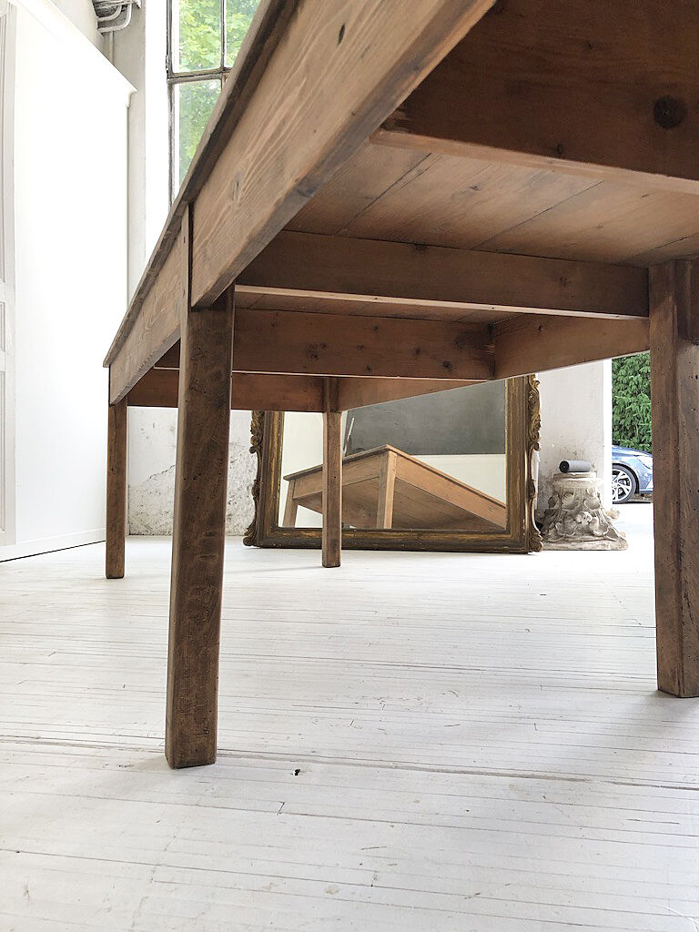 Pine farm table 4m