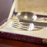 800 Silver Standard Silverware Set, 1930s, Set of 3