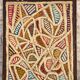 Tableau peinture composition abstraite xxe