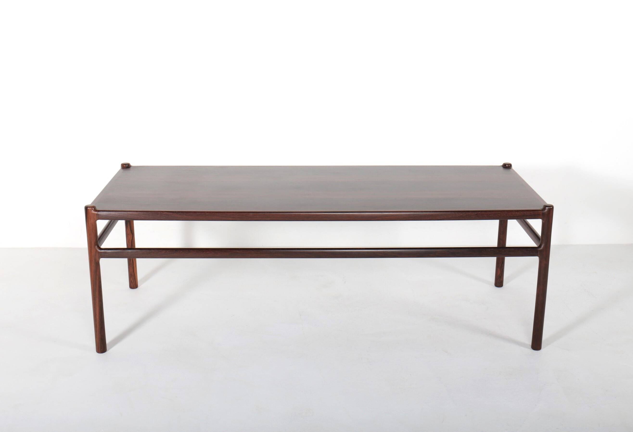Coffee table in rosewood by Henning Korch - CF Christiansen Silkeborg
