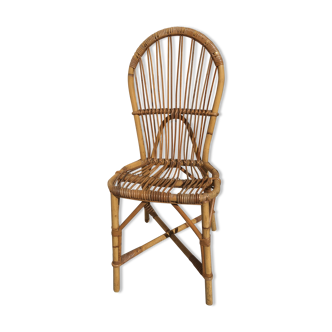 Audoux-Minnet rattan chair