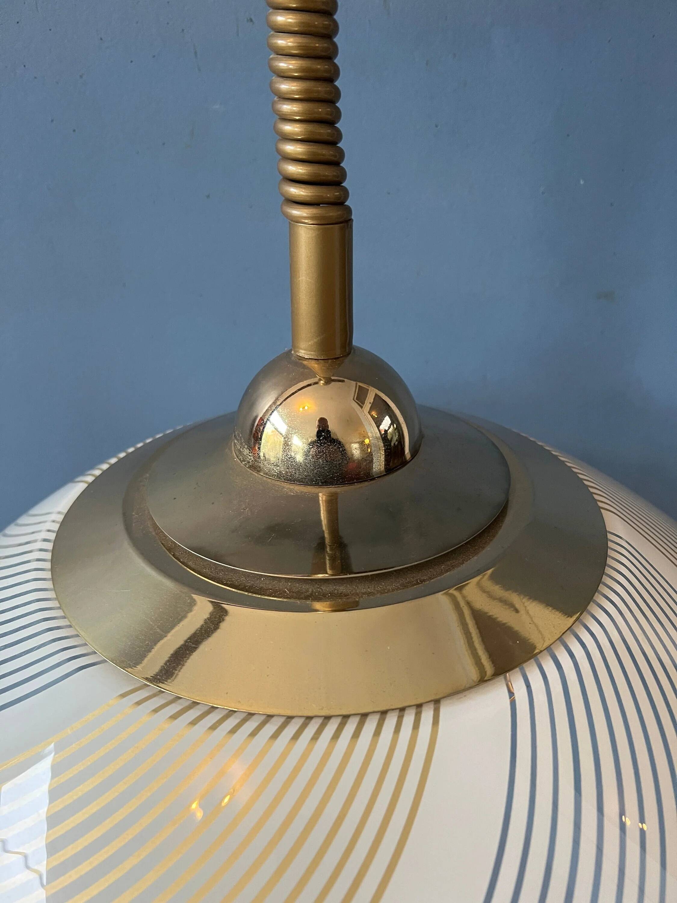 Vintage Mid-Century Hollywood Regency Suspension