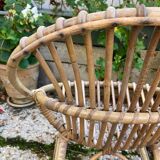 Rattan armchair for vintage children