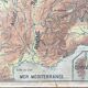 Old Vidal Lablache map 2, Mézières, T46, 1910 - France Watercourse