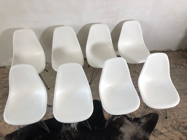 Eames DSW chairs for Vitra