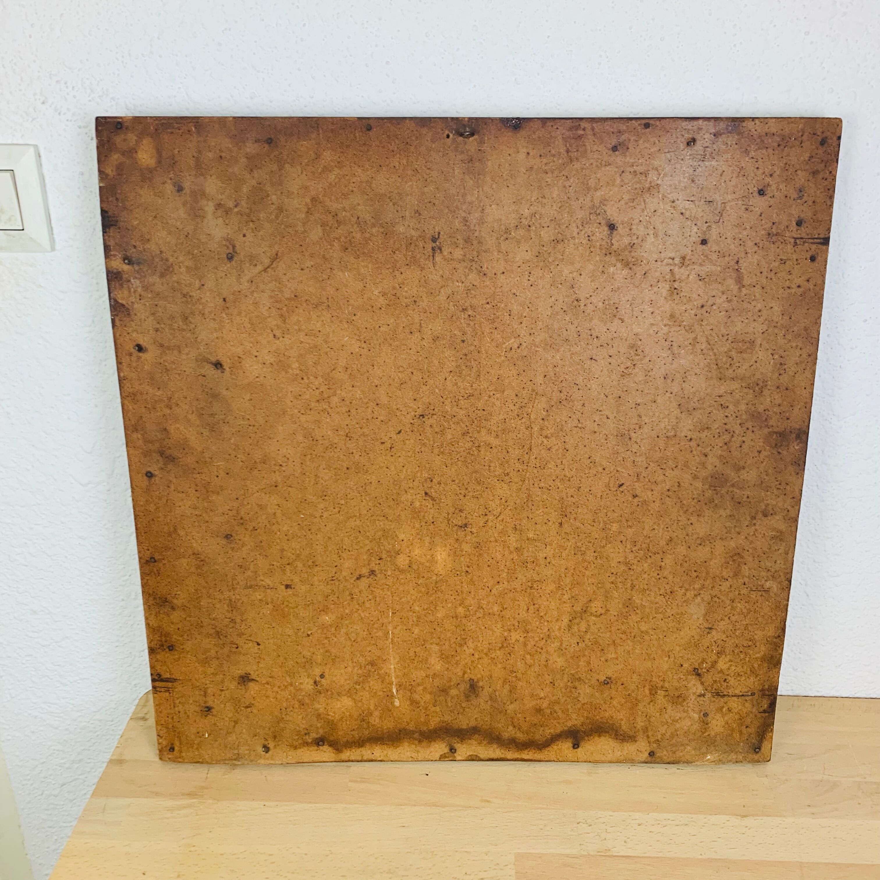 Mirror brutalist wood raw 50s deco chalet